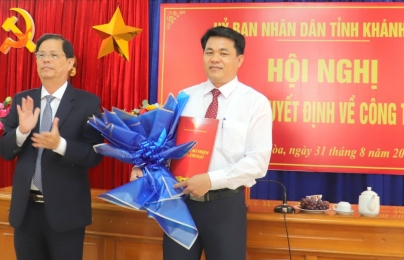 Ông Nguyễn Duy Quang được bổ nhiệm Giám đốc Sở NN-PTNT Khánh Hòa